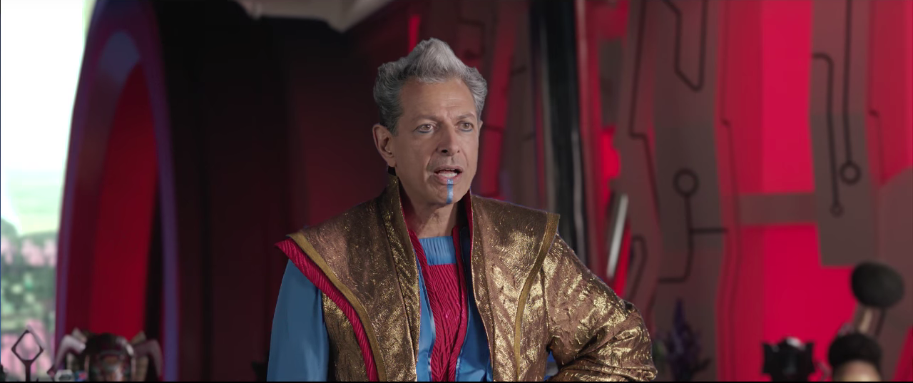 Avengers Infinity War Grandmaster Is Still Alive Says Jeff Goldblum