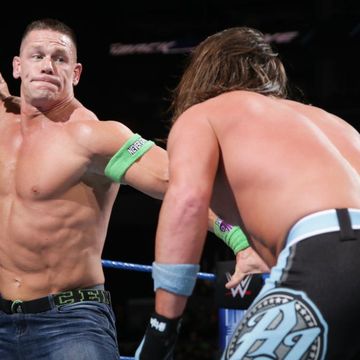 John Cena vs AJ Styles on WWE SmackDown Live