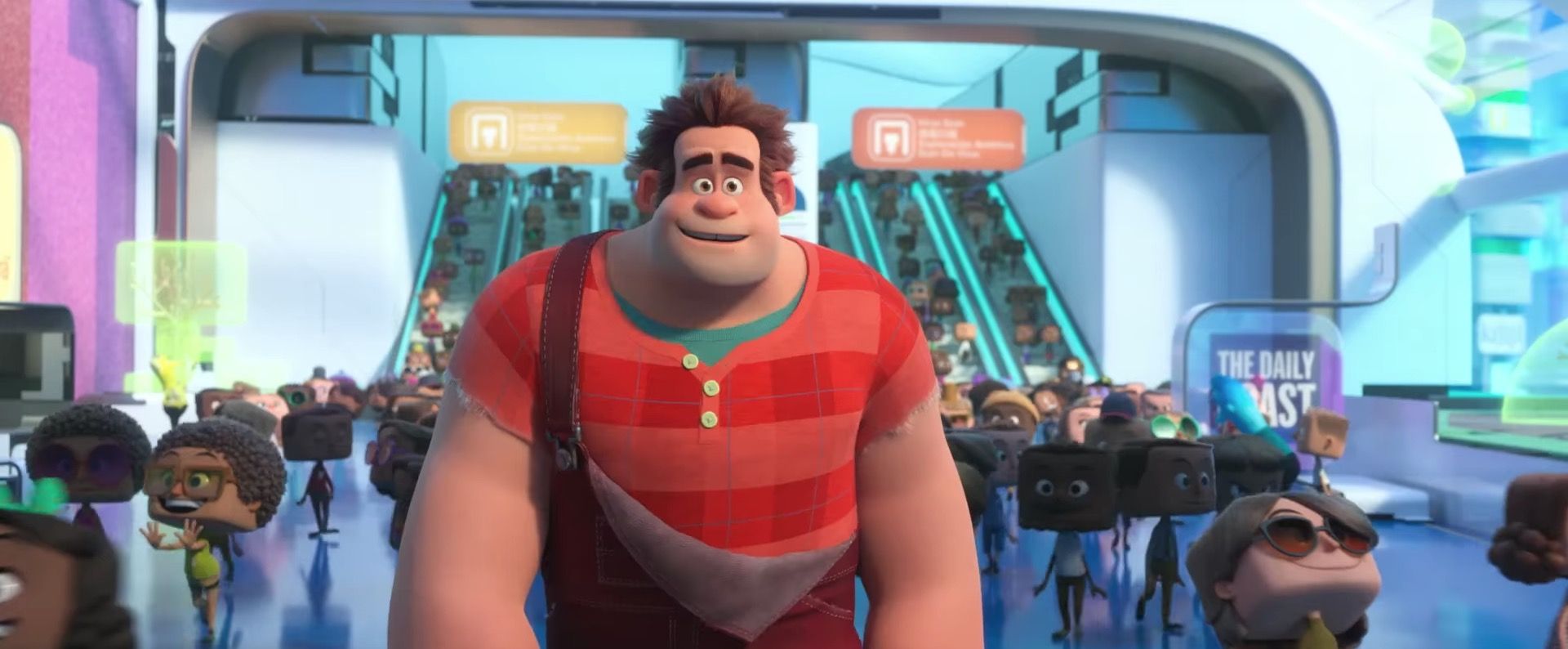 wreck it ralph 2 princesses scene