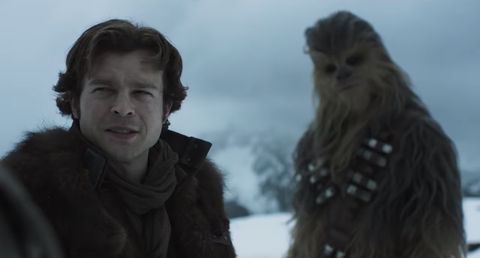 Han and Chewie, Solo: A Star Wars Story's international trailer