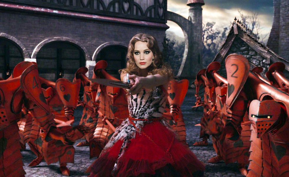PHOTOSHOP, Jennifer Lawrence, Alice in Wonderland