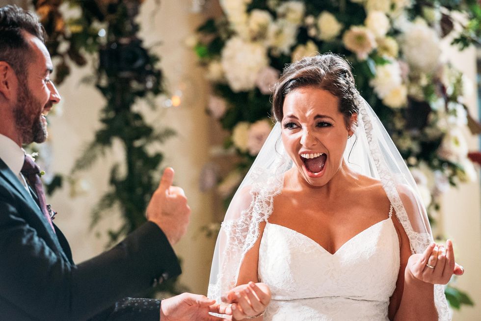 Married at First Sight - Stephanie and Ben.