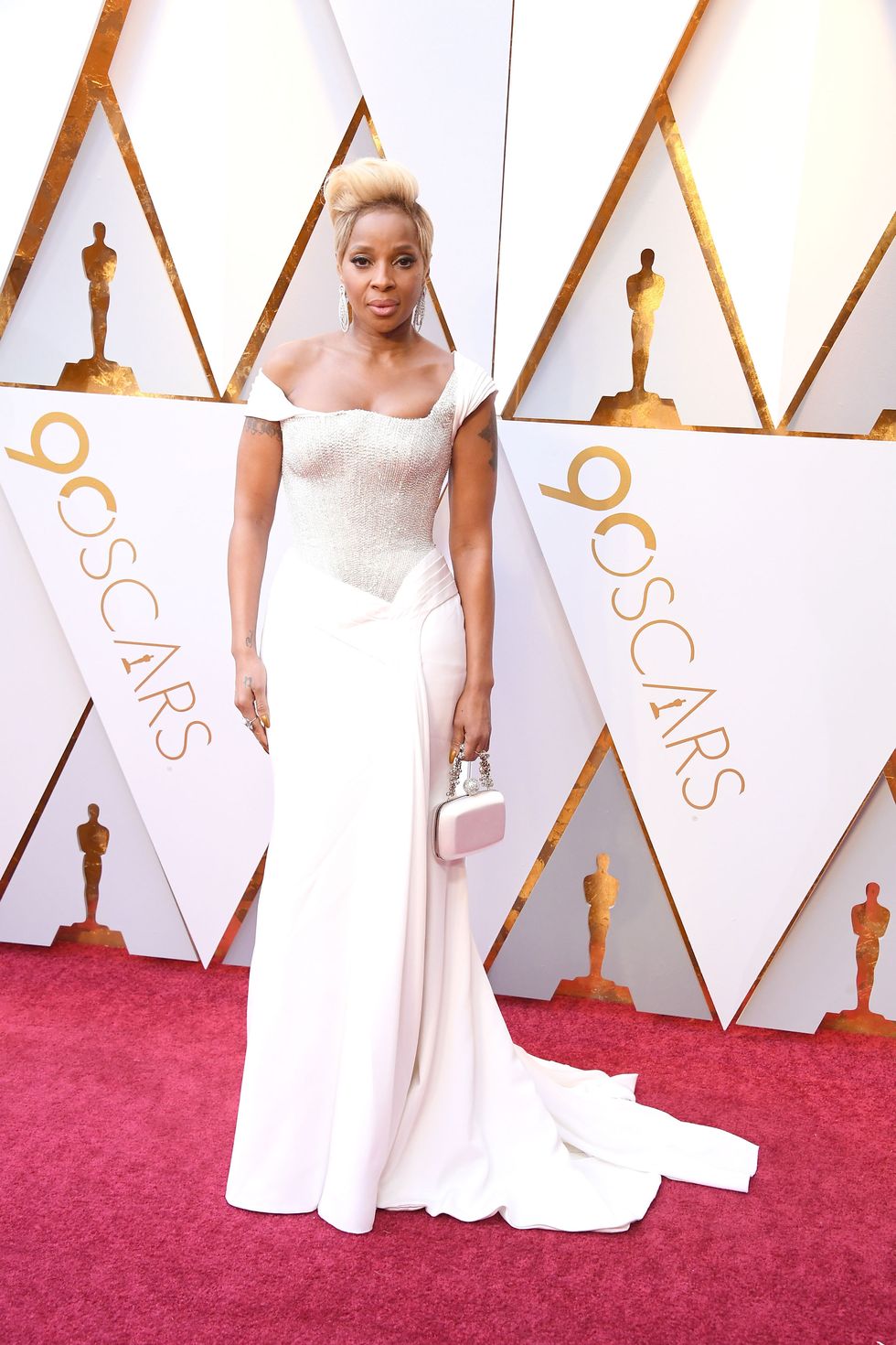 Mary J. Blige Performance Dress at the Oscars 2018