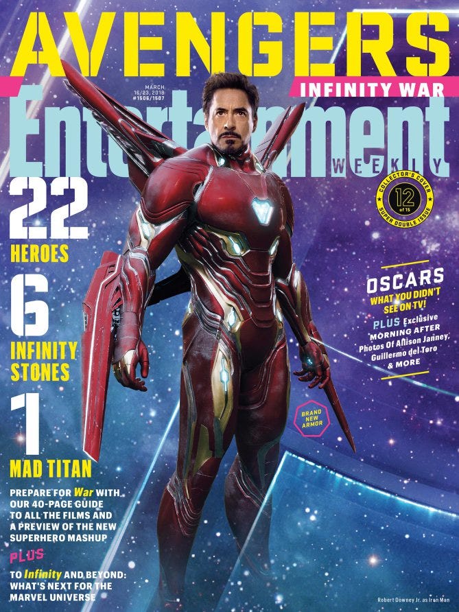 Avengers: Infinity War reveals new Iron Man suit with WINGS and a new ...