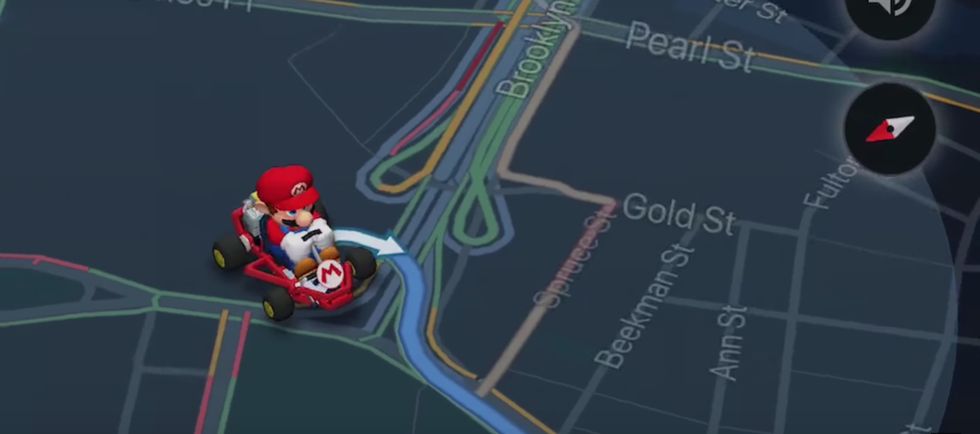 Mario Google Maps