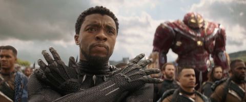 Black Panther, Chadwick Boseman, The Hulk, Captain America, Avengers Infinity War trailer