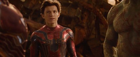Tom Holland, Spiderman, Avengers Infinity War trailer