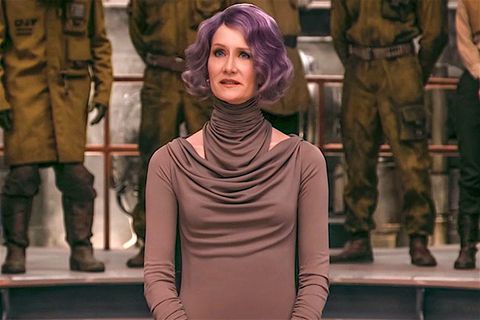 Laura Dern reckons her Star Wars: The Last Jedi character Admiral Holdo