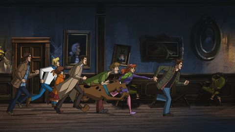 supernatural scooby doo crossover