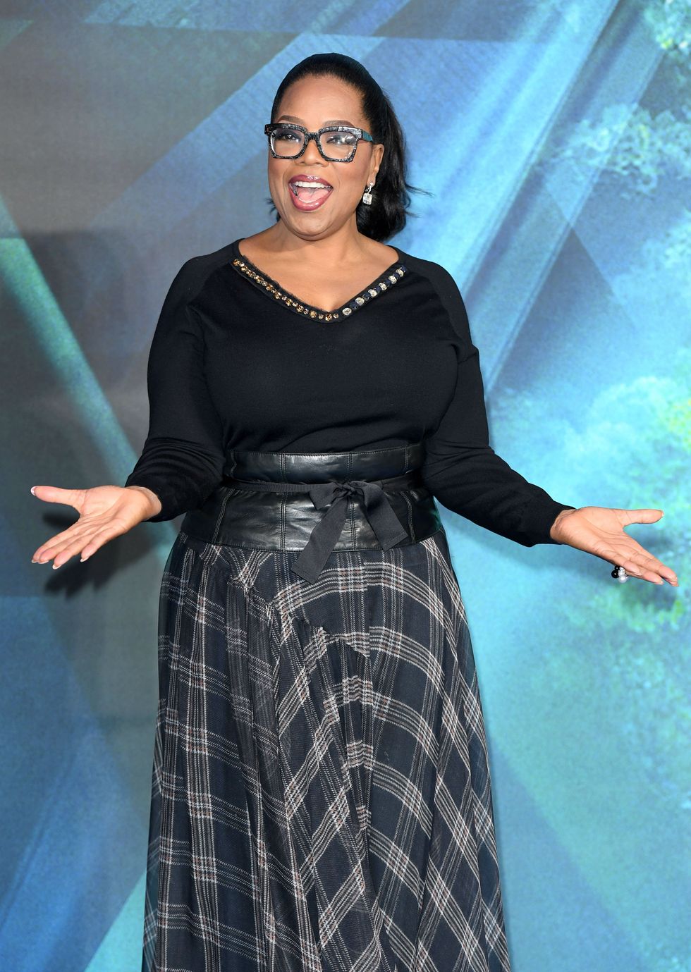 Oprah Winfrey attends the European Premiere of 'A Wrinkle In Time'