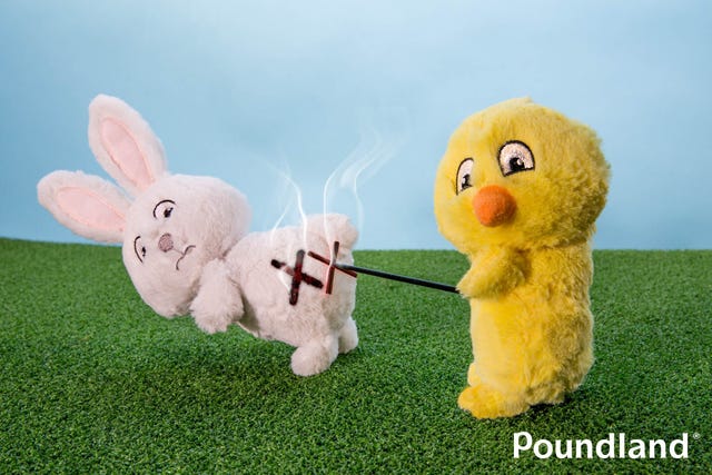 poundland bunny teddy