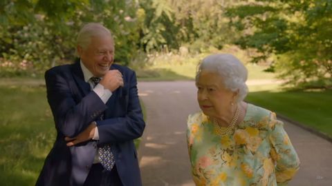 Sir David Attenborough and Queen Elizabeth II, The Queen's Green Planet
