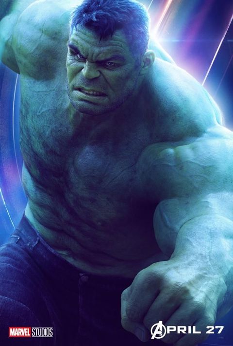 Avengers: Infinity War character poster: Hulk
