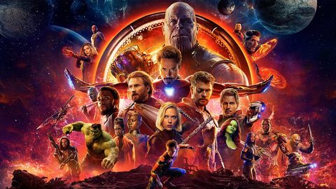 Avengers: Infinity War poster full cast
