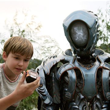 Will and the Robot in Lost In Space