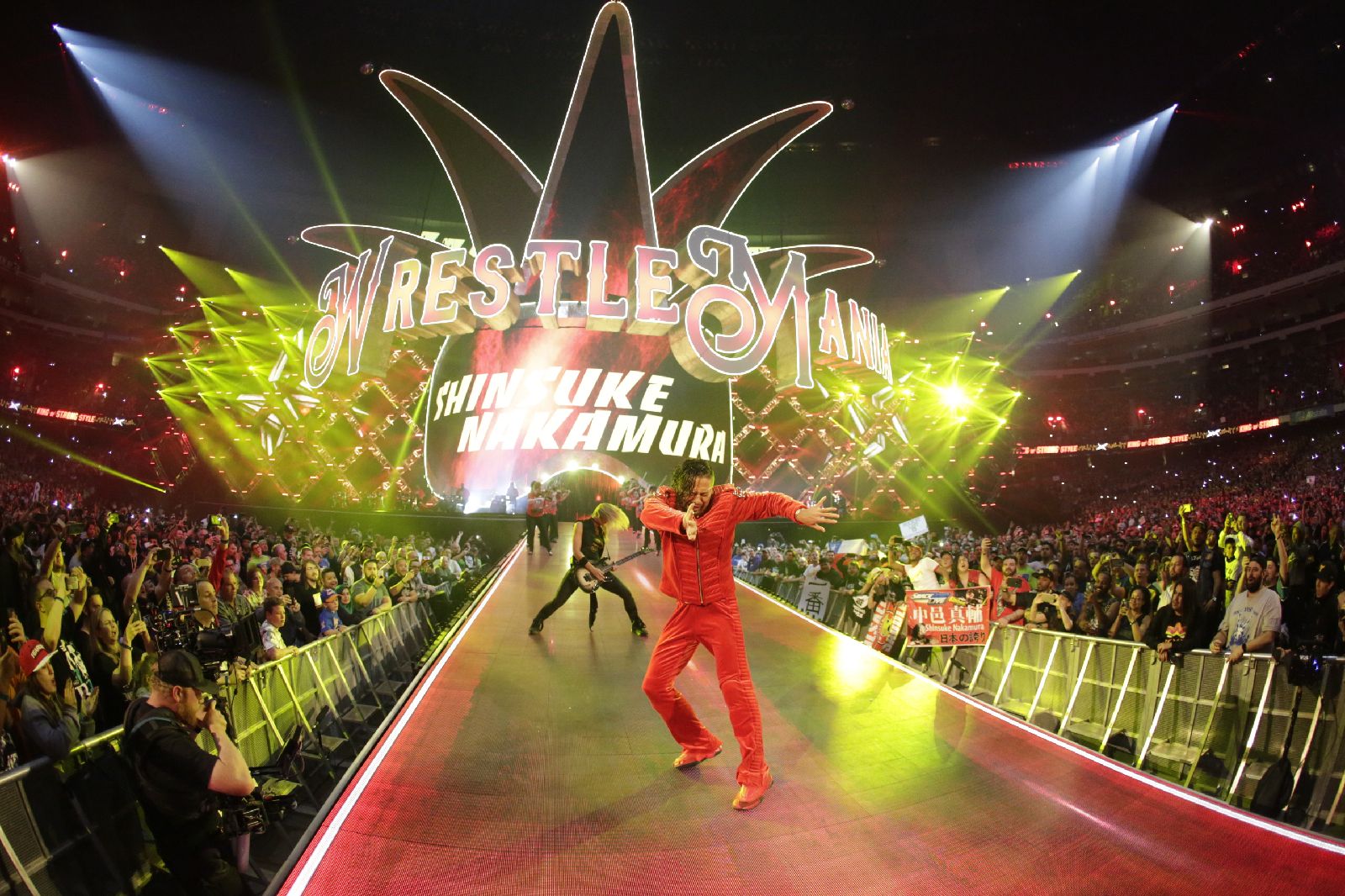 Wrestlemania 34 34 Stunning Pictures On A Massive Night In Wwe History