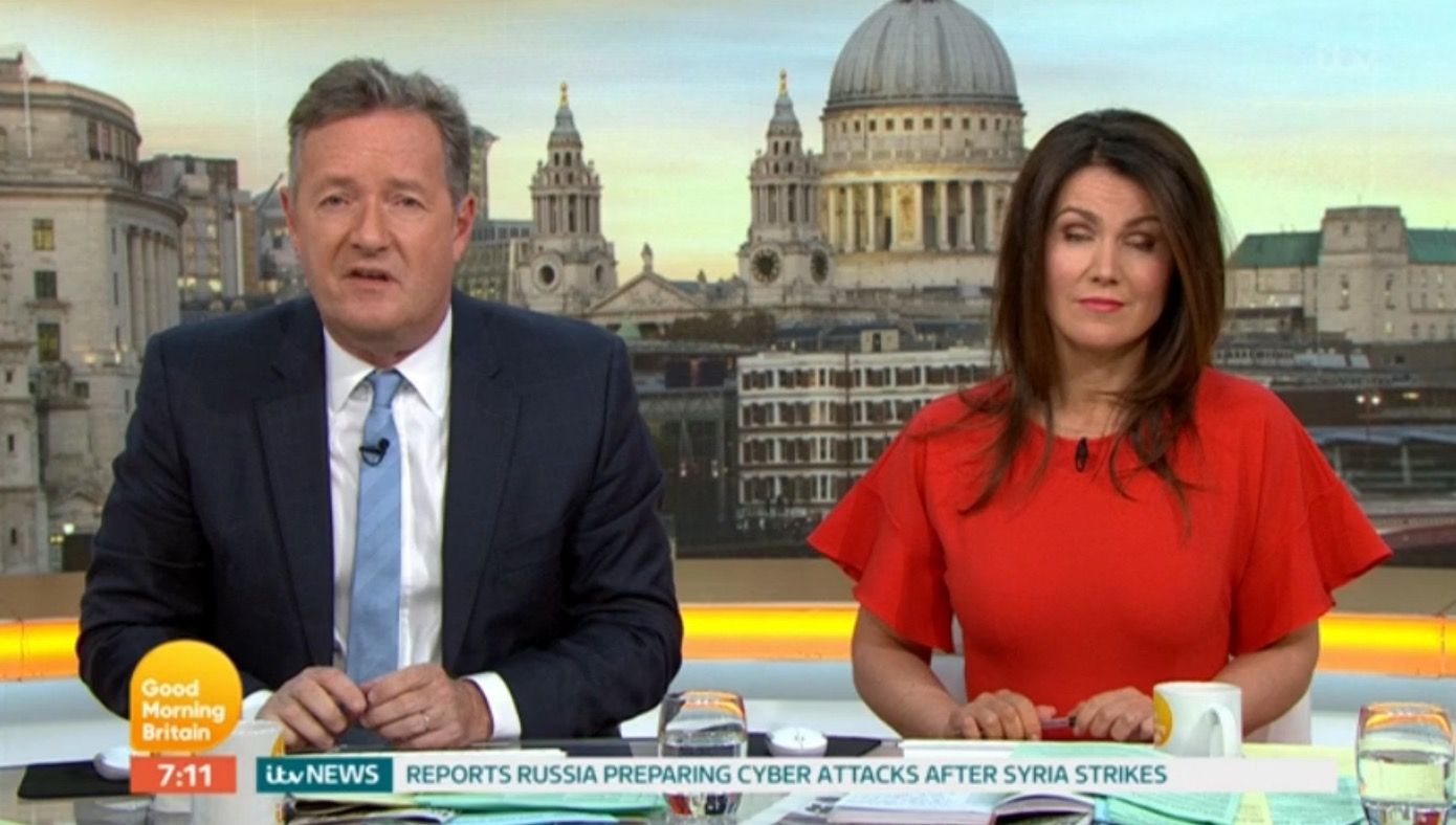 Piers Morgan Launches Epic Rant After Good Morning Britain Is Snubbed ...