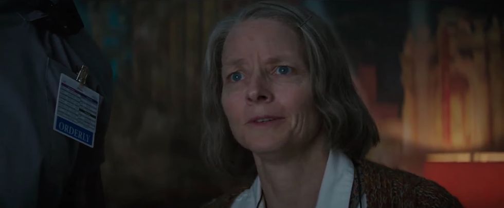 Jodie Foster threw serious shade at 'Hotel Artemis' star Dave Bautista