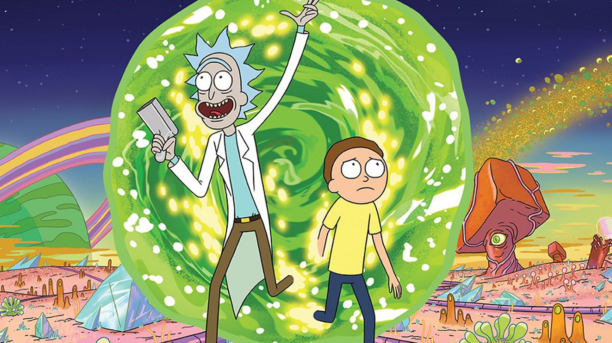 Rick and Morty Portal Wallpapers - Top Free Rick and Morty Portal