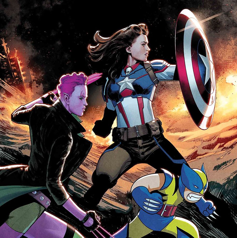 Agent Carter as Captain America