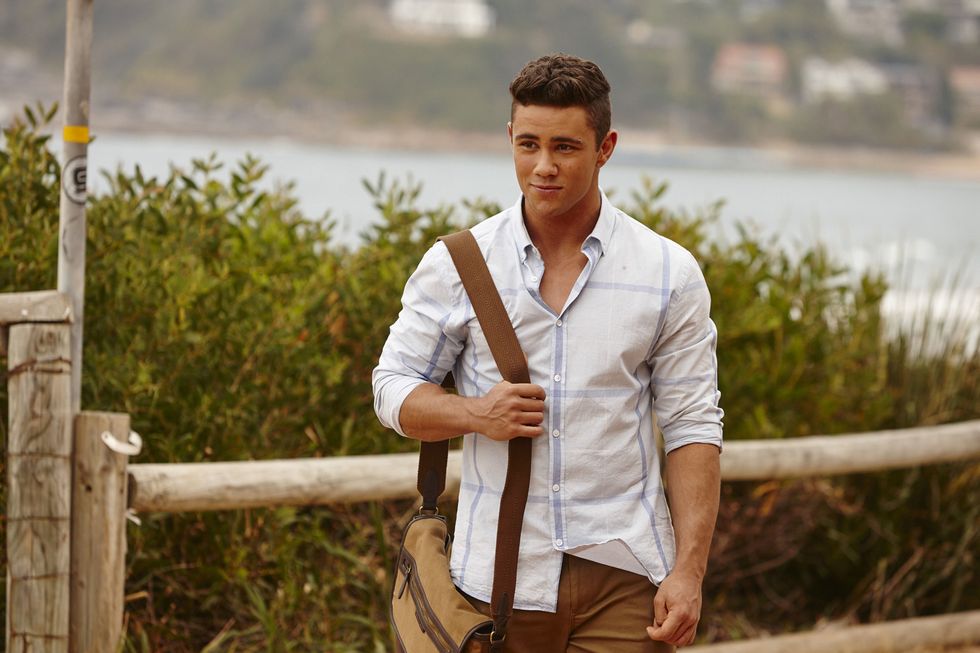 orpheus pledger as mason morgan in home and away