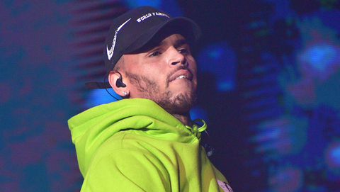 Chris Brown performs at Winterfest 2017 at Philips Arena