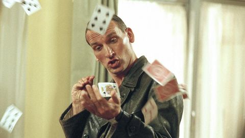 doctor who christopher eccleston in 'rose'