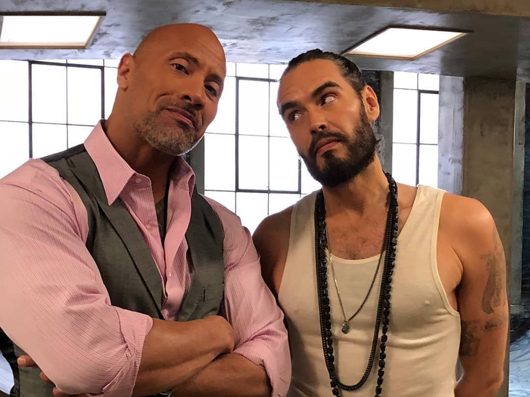 Russell Brand reveals all about working with Dwayne Johnson on HBO series  Ballers