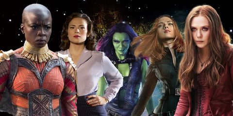 Marvel women composite