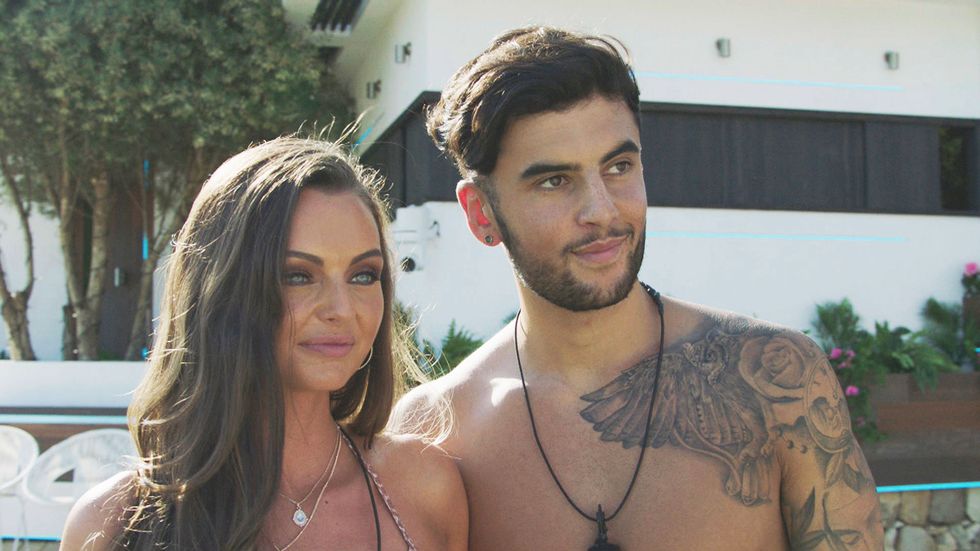 EMBARGOED 10:30pm Monday 4th June, Love Island 2018, Kendall Rae-Knight, Niall Aslam, Day 1, Couple up