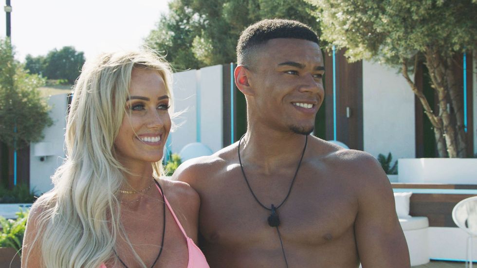 EMBARGOED 10:30pm Monday 4th June, Love Island 2018, Laura Anderson, Wes Nelson, Day 1, Couple up