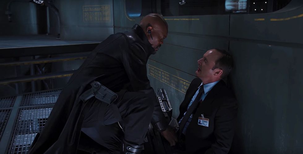 Agent Phil Coulson Death Scene - The Avengers movie scene 
