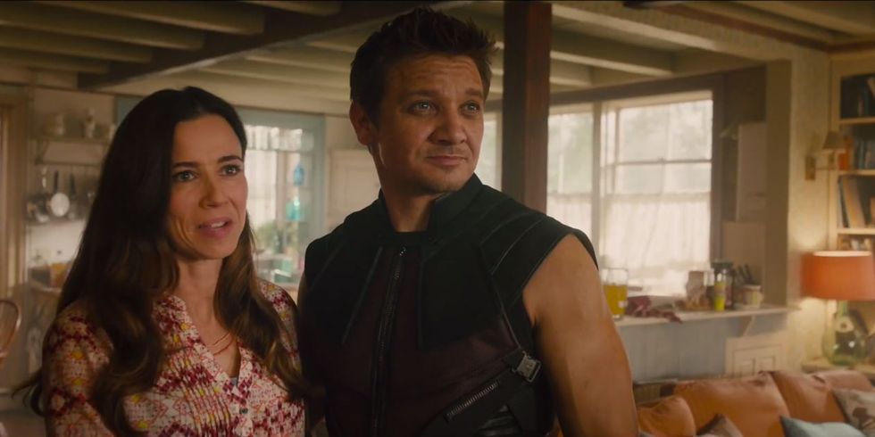 hawkeye clint and laura barton