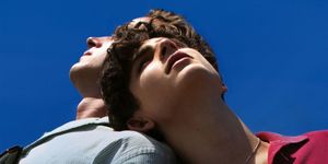 Call Me By Your Name poster Armie Hammer and Timothée Chalamet