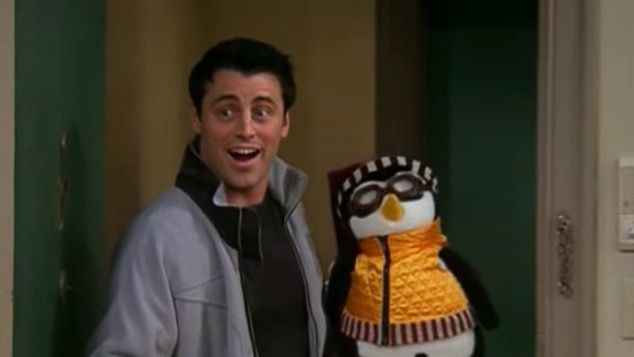 You can now buy your own Hugsy the Penguin from Friends