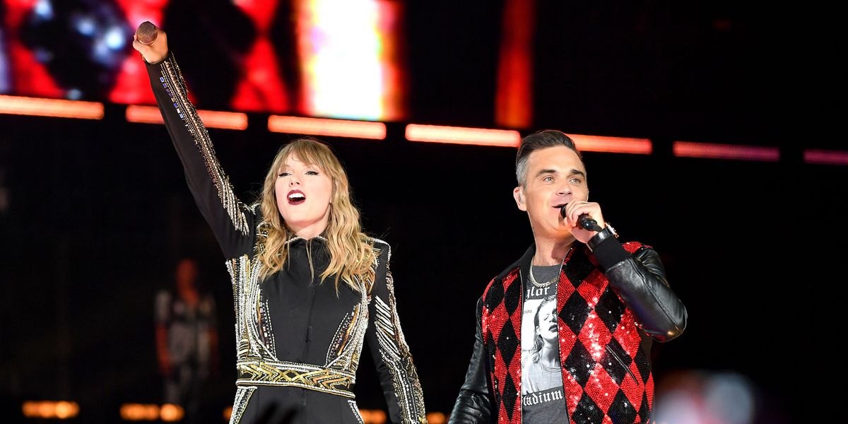 Taylor Swift brings out Robbie Williams as surprise guest during Wembley  Arena show