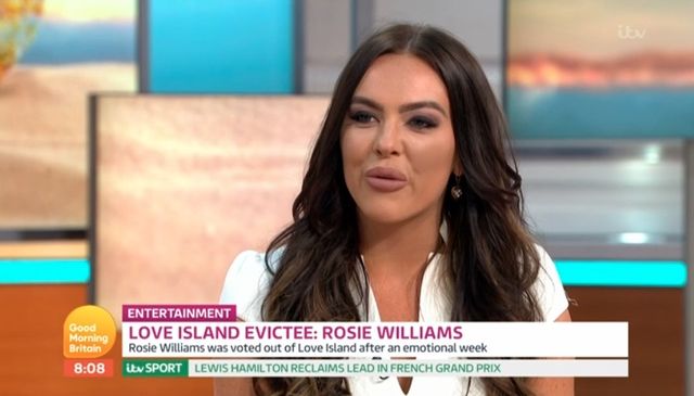 Love Island's Rosie Williams on Good Morning Britain