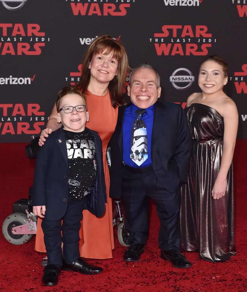 Warwick Davis opens up about the deaths of his first two children