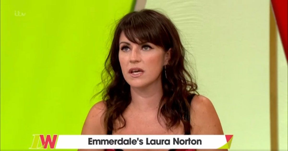 Emmerdale S Laura Norton Says Mark Jordan Attack Scene Was Hard To Film