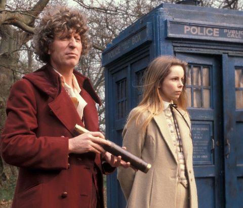tom baker and lalla ward in doctor who season 18
