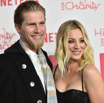 karl cook and kaley cuoco, 2018