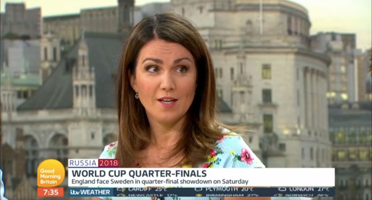 Good Morning Britain - Susanna Reid Hits Back At Critics