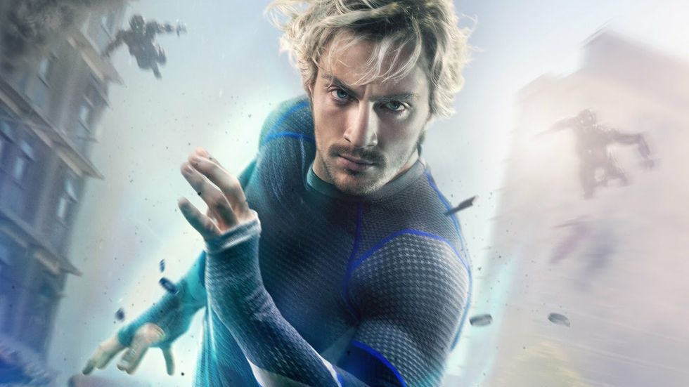 aaron taylor johnson as quicksilver in avengers age of ultron
