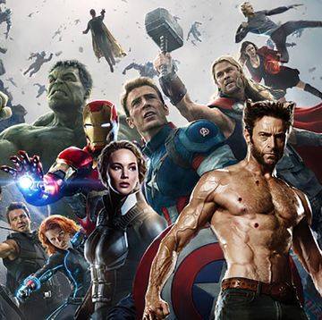 X-Men and Avengers mashup COMPOSITE