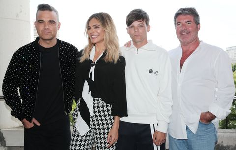 X Factor 2018 judging panel: Robbie Williams, Ayda Field, Louis Tomlinson, Simon Cowell