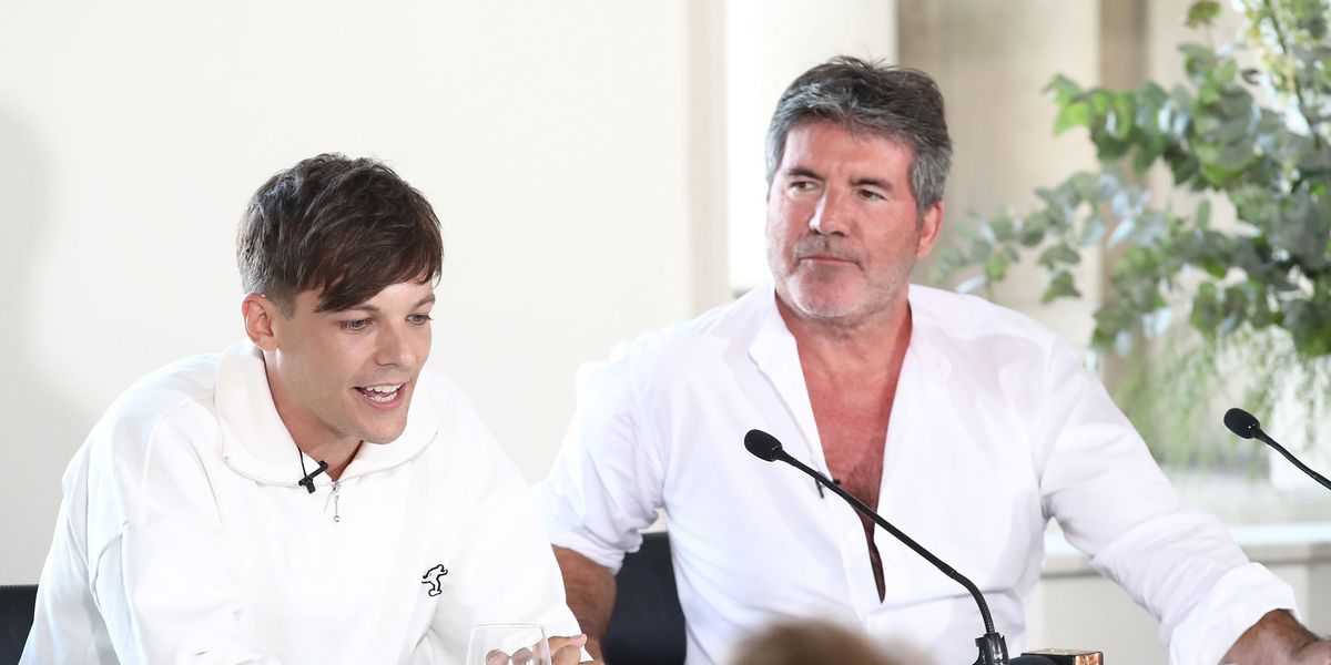 Louis Tomlinson fights back tears as Simon Cowell praises his X Factor  performance