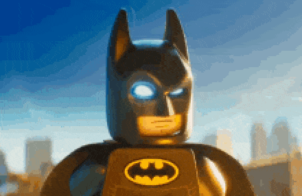 the LEGO Batman shock GIF