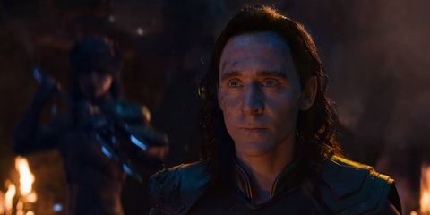 tom hiddleston as loki in avengers infinity war