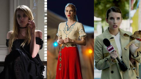 Emma Roberts Sarah Paulson Perfectly Tease American Horror Story