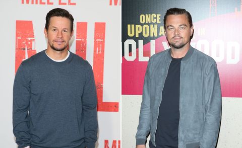 Mark Wahlberg at the Los Angeles Photo Call For STXfilms Mile 22 and Leonardo DiCaprio at the 2018 CinemaCon, July 2018